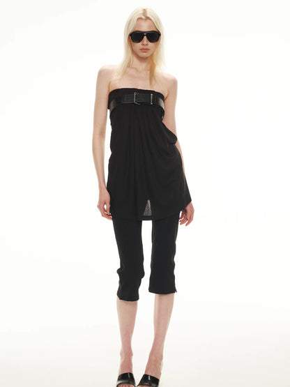Draped Bandeau Top