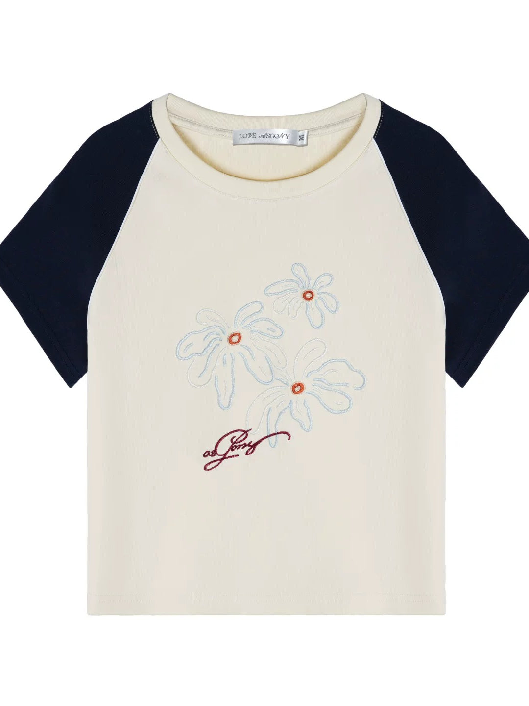 Floral Raglan Tee