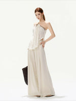 Asymmetric Sequin Knit Top