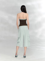 Waffle Cargo Cropped Pants