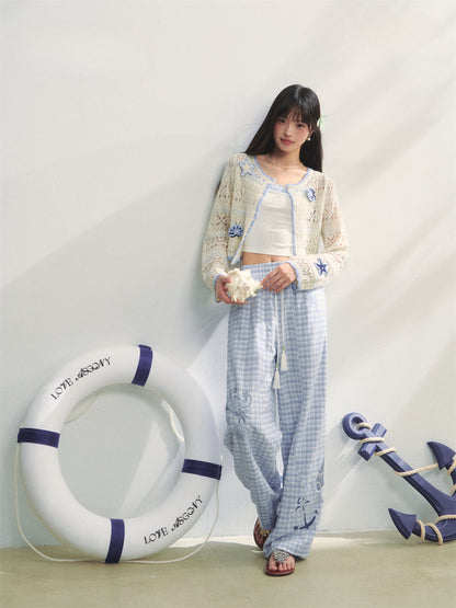 Hollow Out Crochet Knit Cardigan