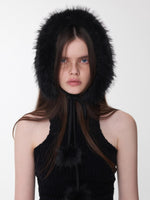 Reversible Eco-friendly Fleece Pom-pom Ear Muffs