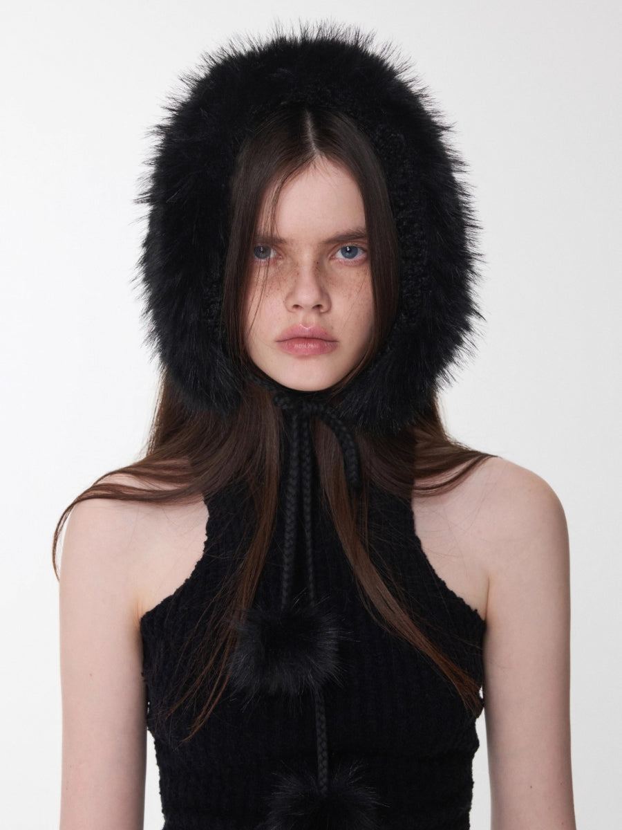 Reversible Eco-friendly Fleece Pom-pom Ear Muffs