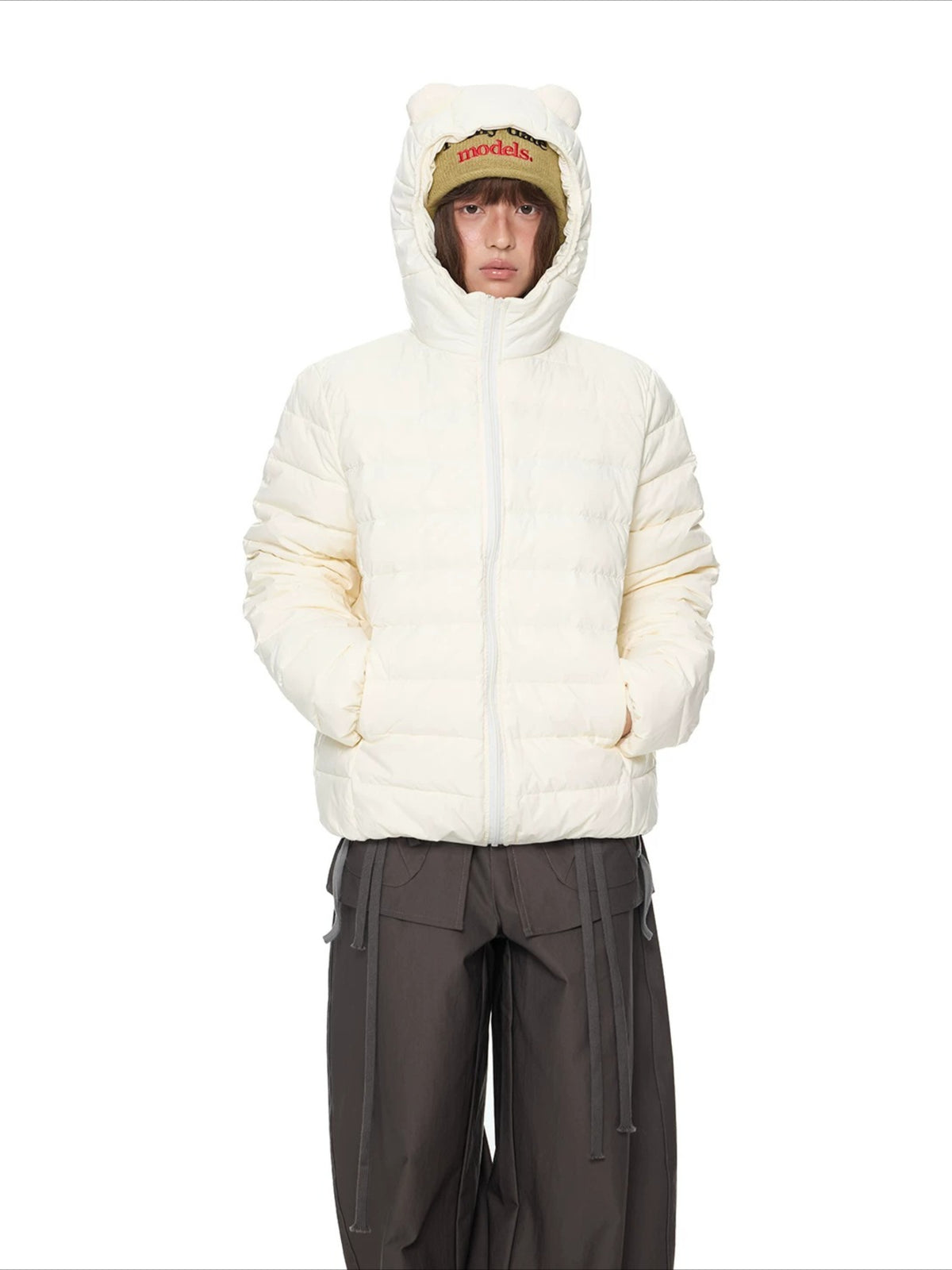Bear Ear Down Puffer Jacket