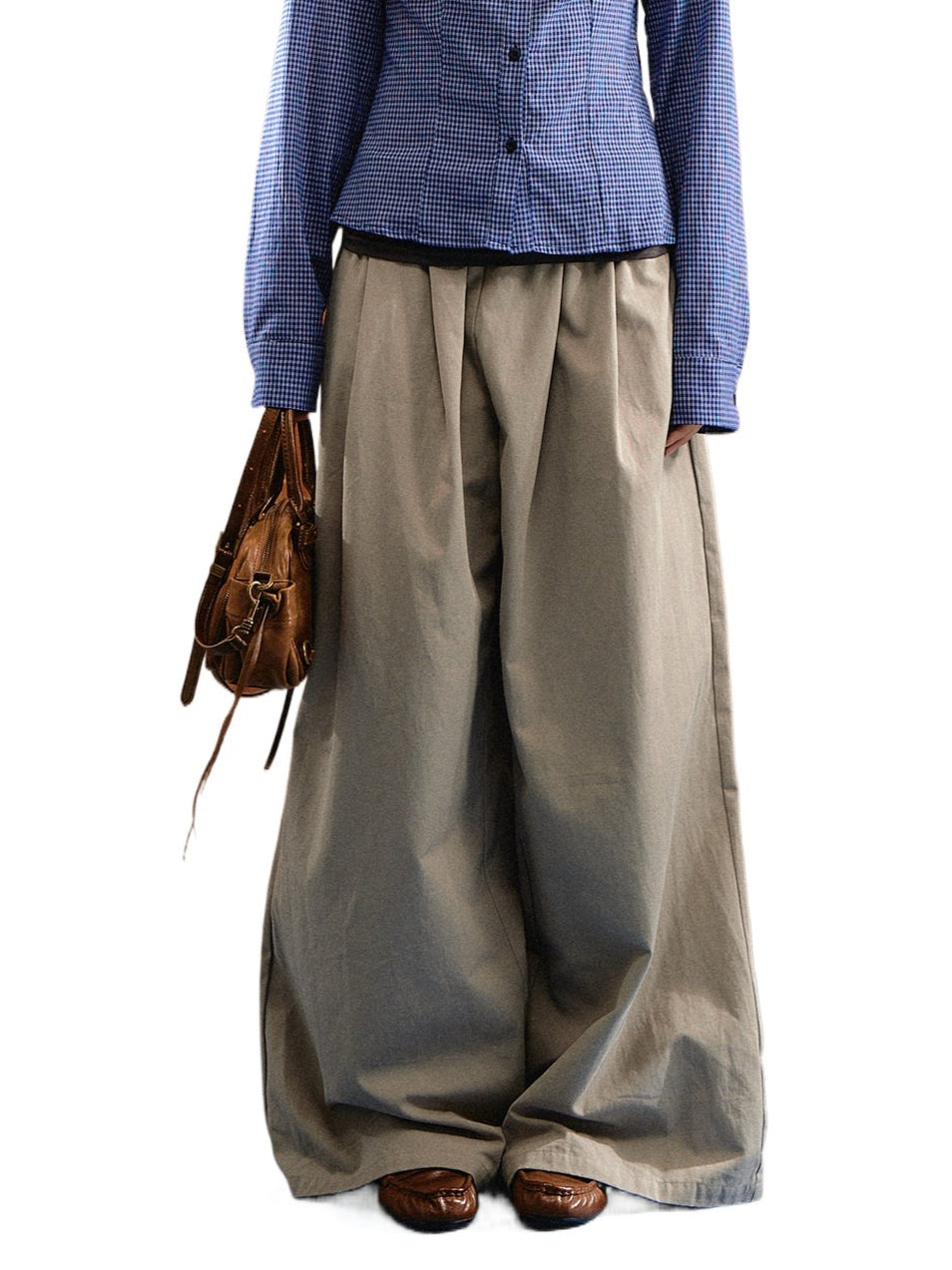 High Waist Wide-Leg Pants