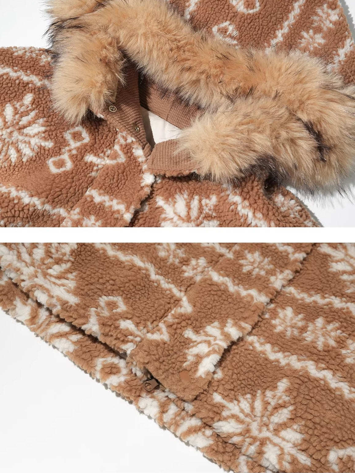 Fair Isle Fleece Jacket