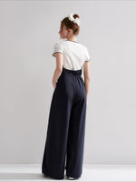 Drawstring Wide-Leg Jumpsuit