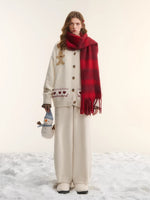 Gingerbread Fair Isle Knit Loungewear Set