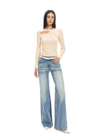 Olympia Cutout Knit Top