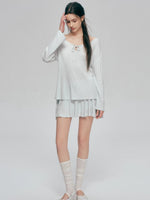 Bow Tie Knit Cover Up