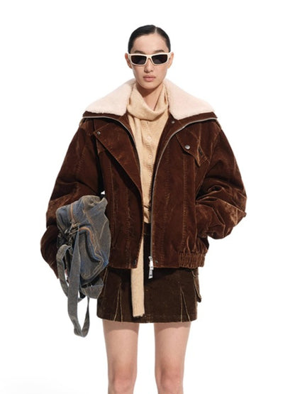 Ross Velvet-Wash Denim Jacket