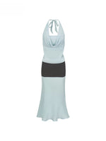 Mermaid Halter Fishtail Dress