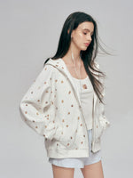 Bear Print Hoodie