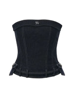 Wander Denim Tube Top