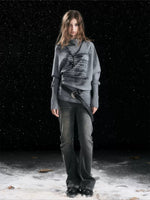 Asymmetric Chain Sweater