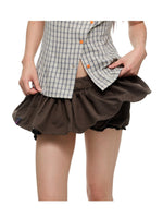 Vintage Pleated Ballet Skort