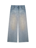 Shimmer Wide Leg Jeans