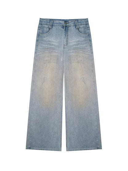 Shimmer Wide Leg Jeans