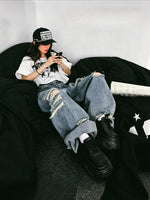 Platform Leather Sneakers