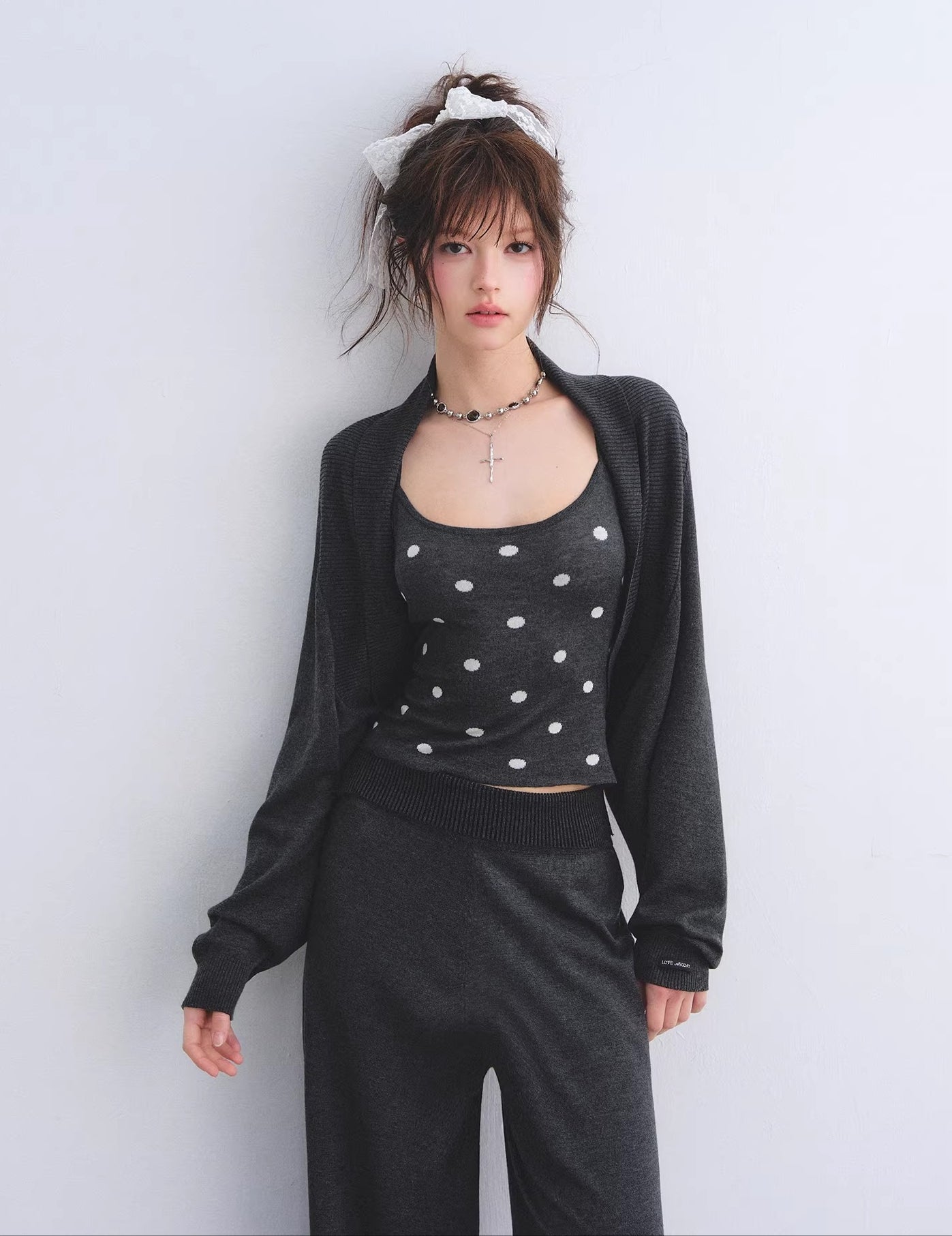 Polka Dot Layered Lounge Set