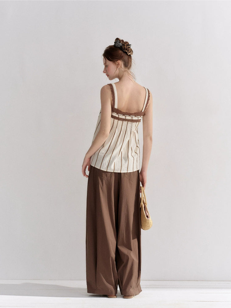 Pleated Balloon Pants