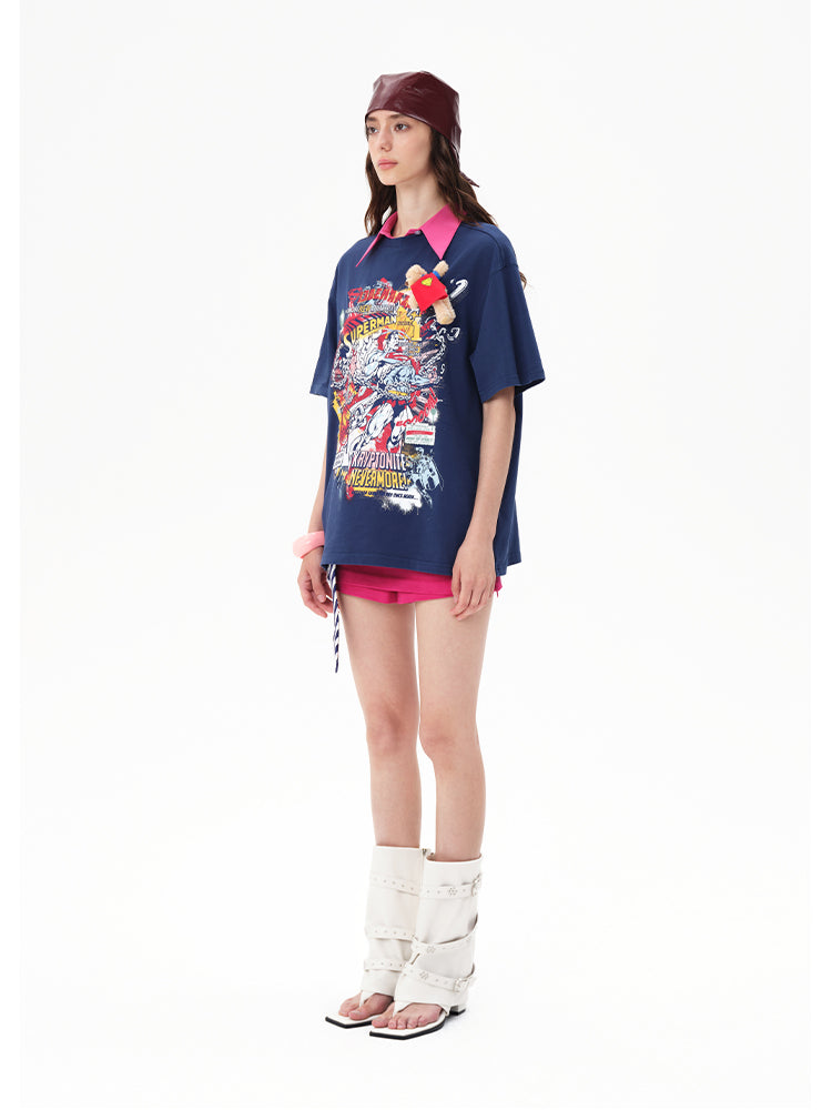 Superman Illustration T-shirt