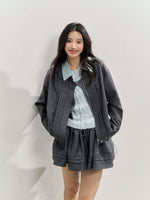 Romantic Order Wool Jackets & Skirt Set