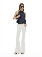 Bubble Hem Denim Camisole