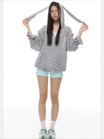 Rabbit Ear Hooded Top