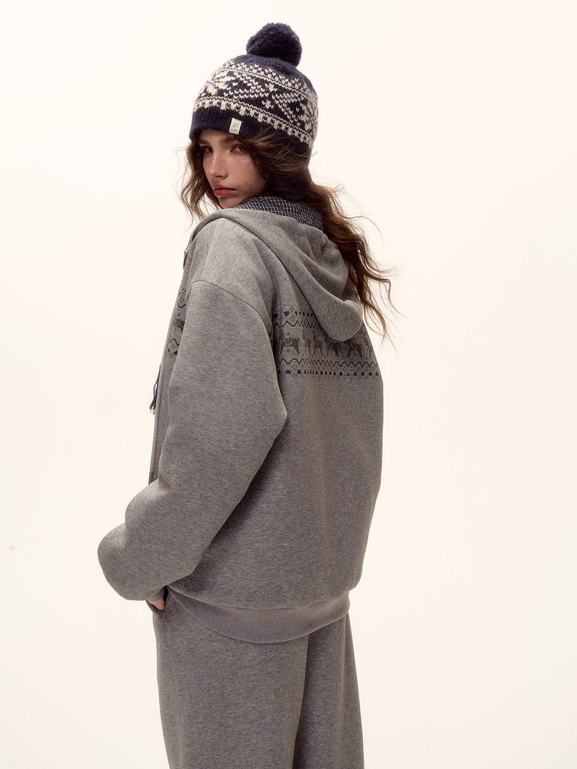 Fair Isle Hoodie Set