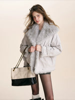Fur Collar Parka Jacket