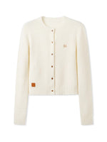 Polar Wool Loop Knit Cardigan