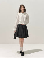 Peter Pan Collar Deer Reversible Shirt