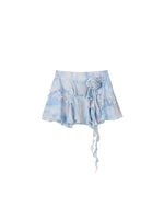 Ribbon-Strap Cake Top & Skirt Set