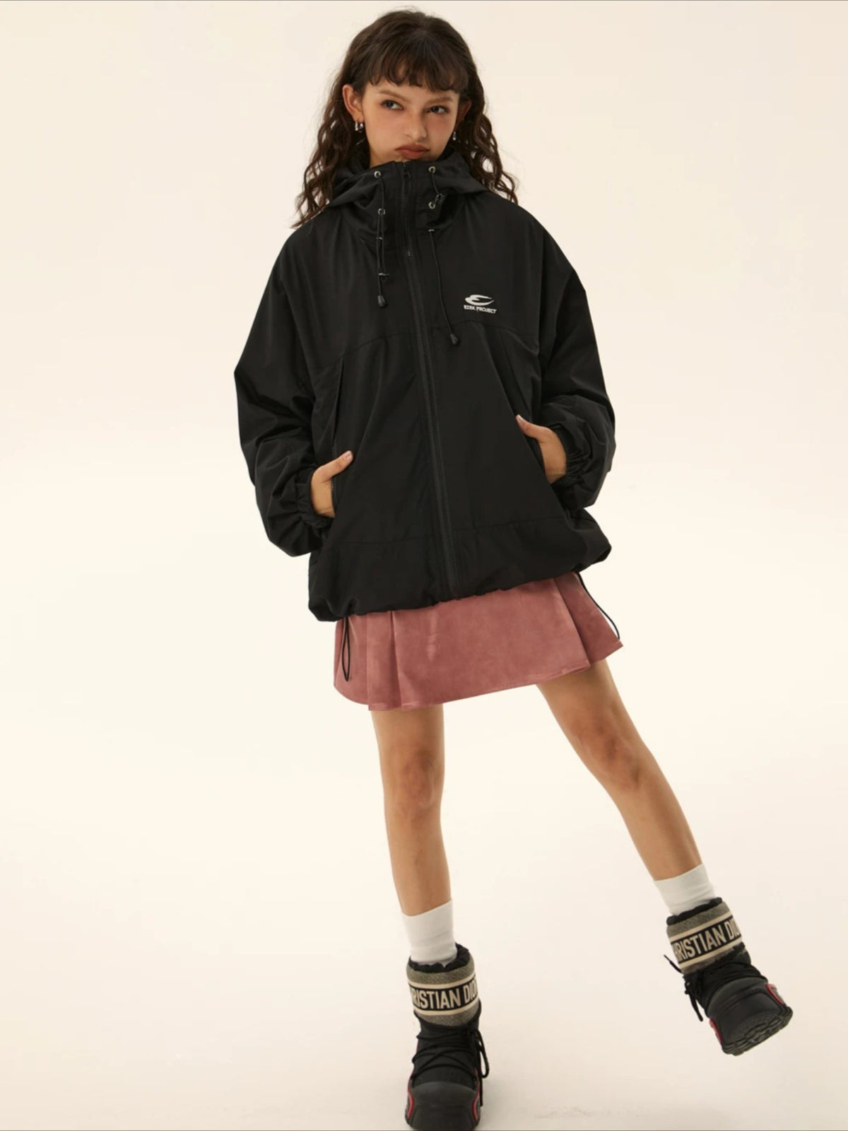 Retro Windbreaker Jacket