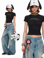 Rhinestone Heart T-Shirt