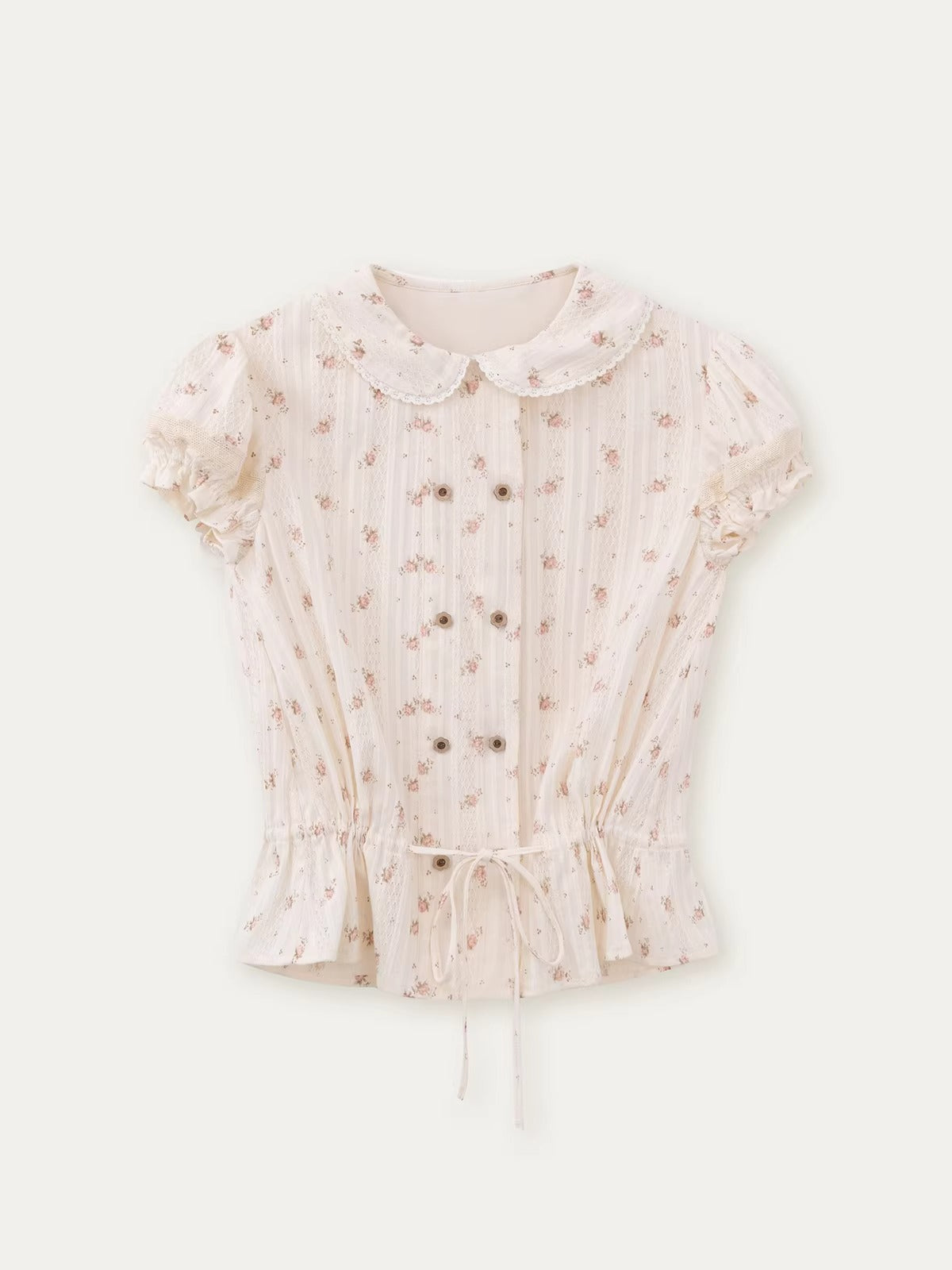 Vintage Plaid Shirt &amp; Skirt Set