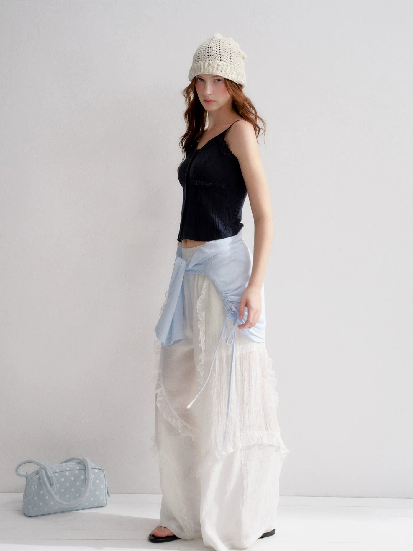 Lace Wide Leg Pants