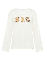 Bear Print Long Tee