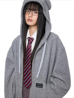 Bear Ear Hoodie Jacket