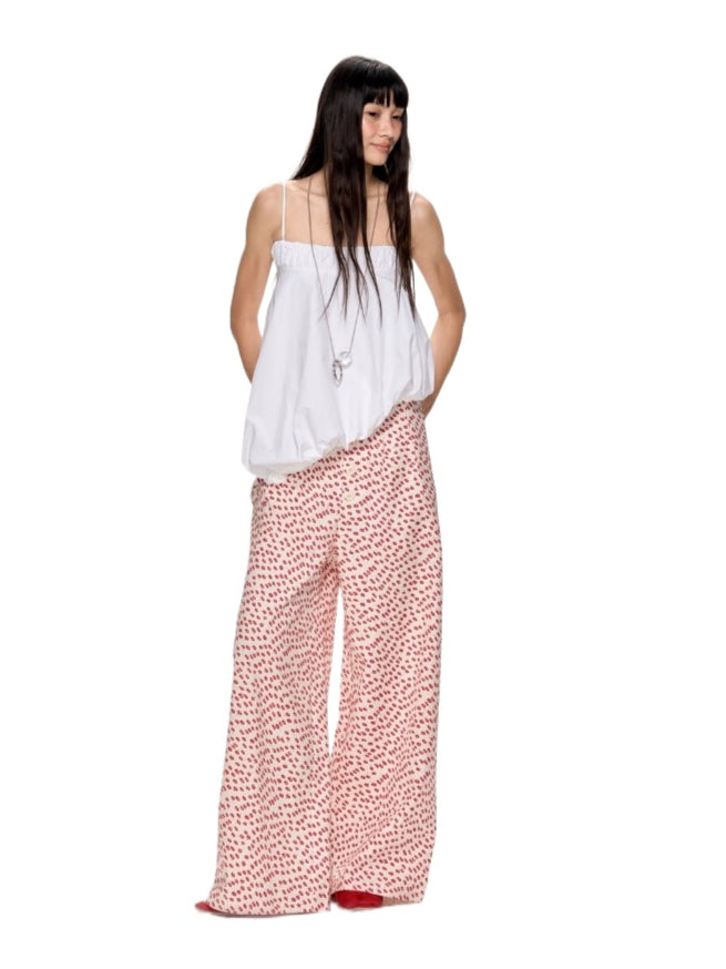 White Backless Irregular Hem Design Camisole