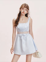 Satin Lace Dress