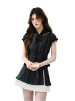 Academy Stripe Skirt Set