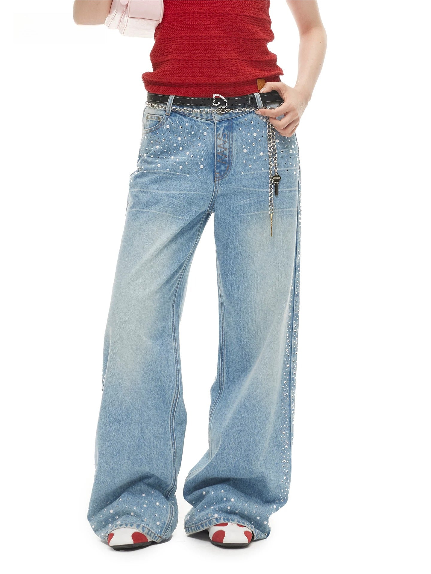 Montaigne Leather Slim Belt