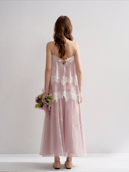 Lace Cami Skirt Set