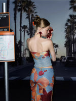 Summer Island Lace Tube Top