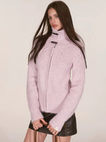 Vintage Toggle Cable Knit Cardigan