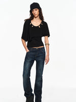 Beaded Cape Tee