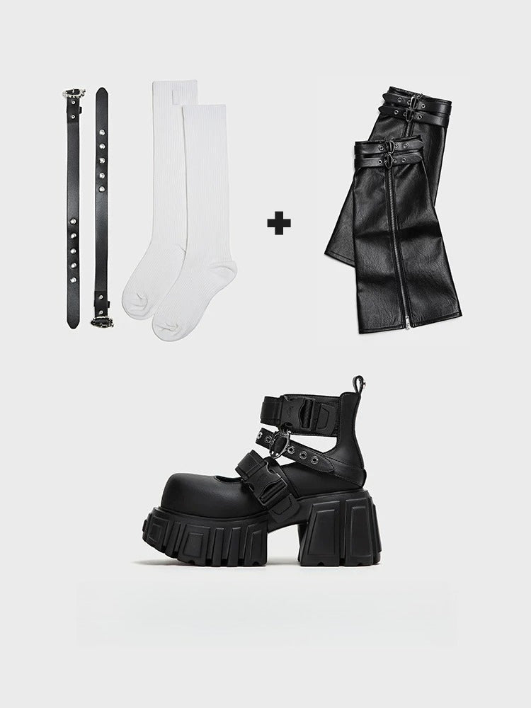 Punk Mary Jane Boots