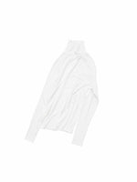 Rhinestone High Neck Raglan Knit Top